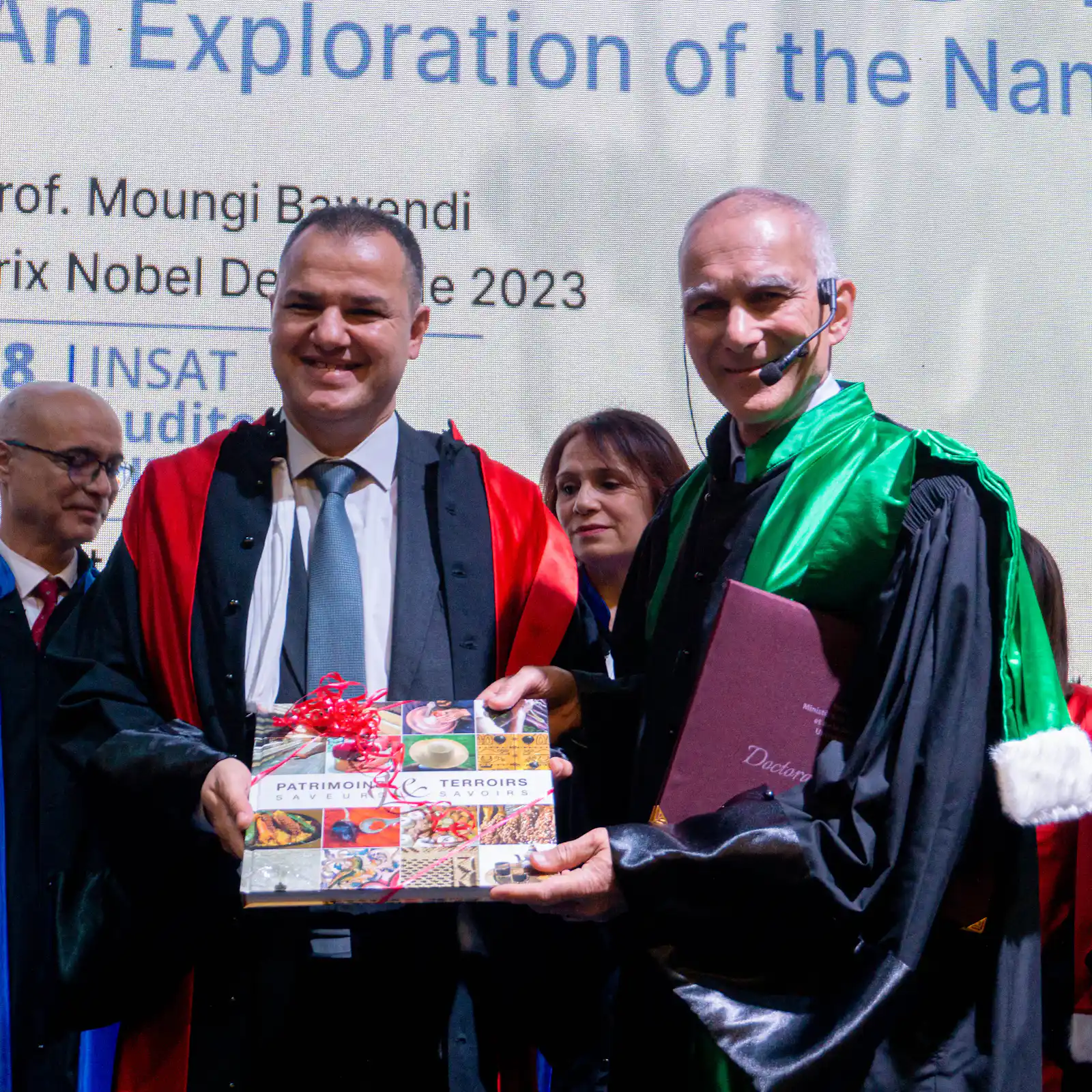 Cérémonie de remise de prix autour du patrimoine et des terroirs